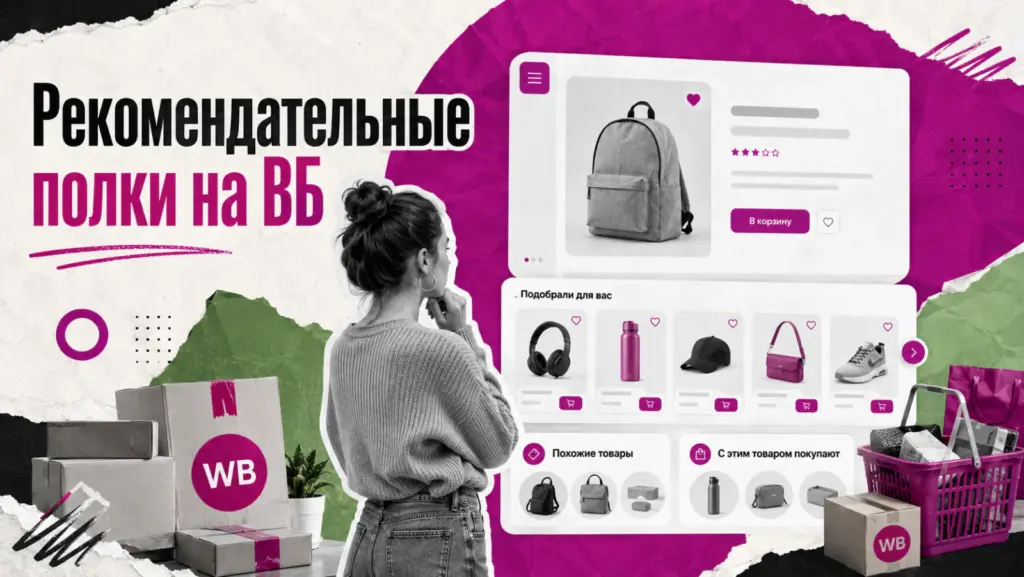 Рекомендательные полки на ВБ — блоки с рекомендациями товаров на Wildberries