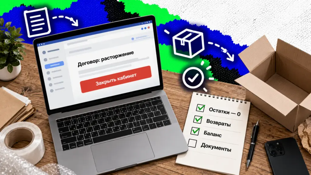 Как закрыть магазин на Озон и ВБ — расторжение договора и закрытие кабинета продавца