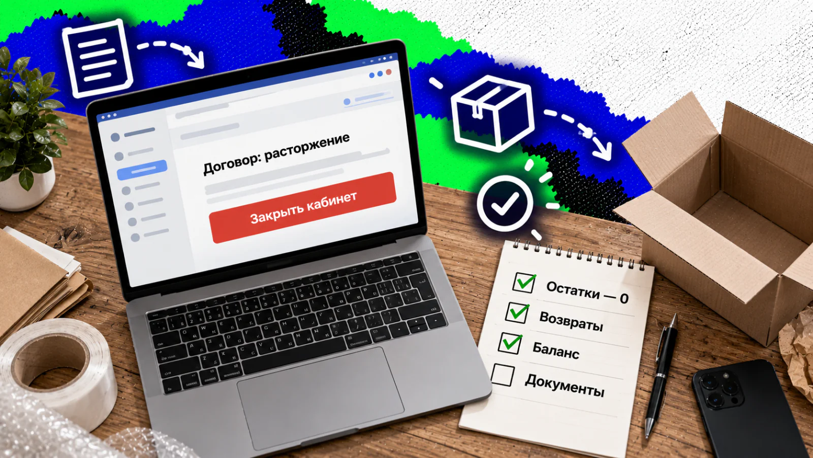 Как закрыть магазин на Озон и ВБ — расторжение договора и закрытие кабинета продавца